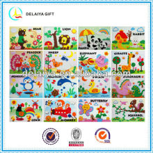 EVA foam puzzle art sticker toys for kids